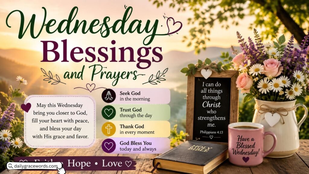 Wednesday Blessings and PrayersΒ